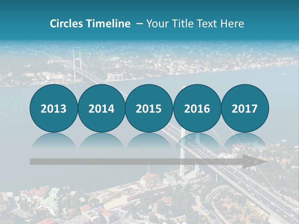 Blue Shine Enormous PowerPoint Template