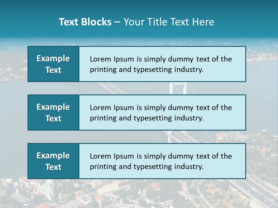 Blue Shine Enormous PowerPoint Template