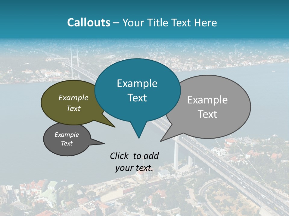 Blue Shine Enormous PowerPoint Template