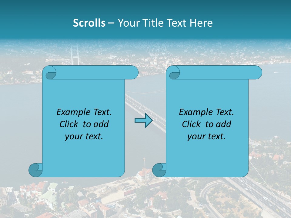 Blue Shine Enormous PowerPoint Template