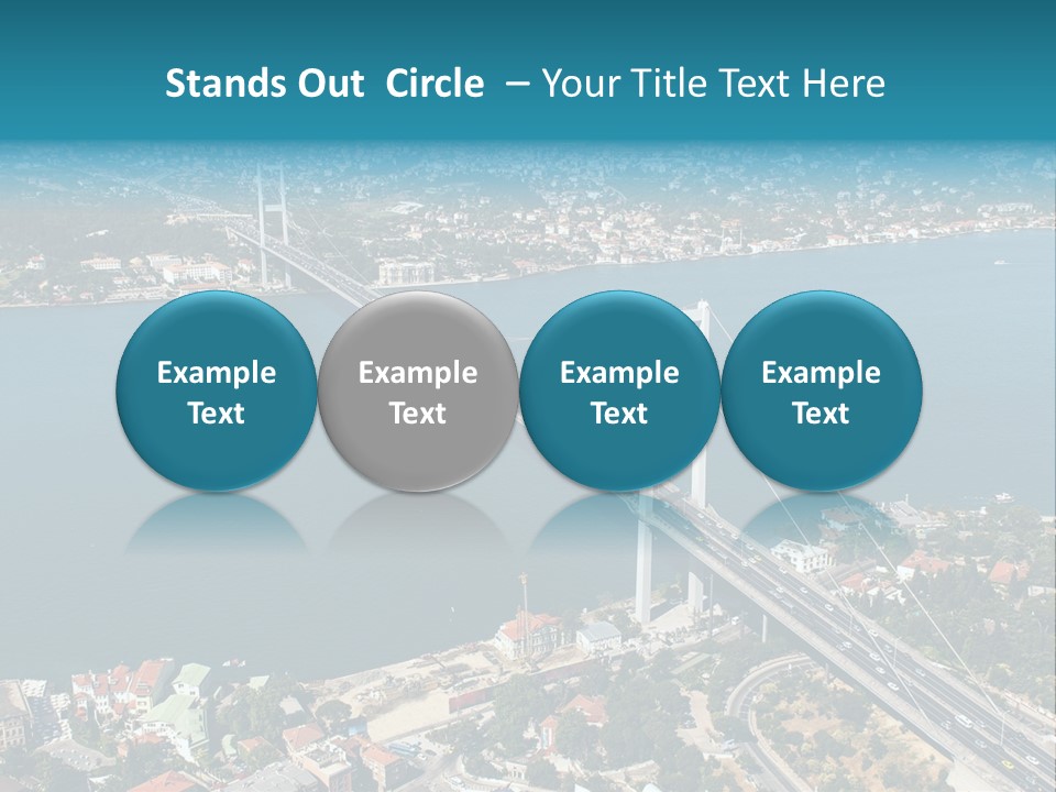 Blue Shine Enormous PowerPoint Template