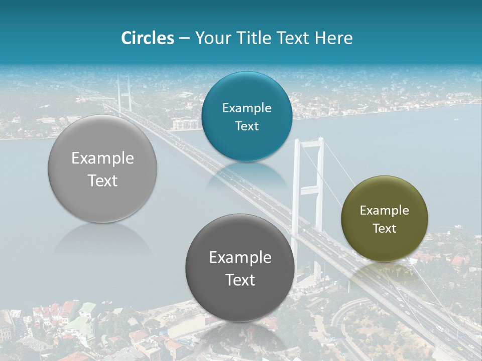 Blue Shine Enormous PowerPoint Template