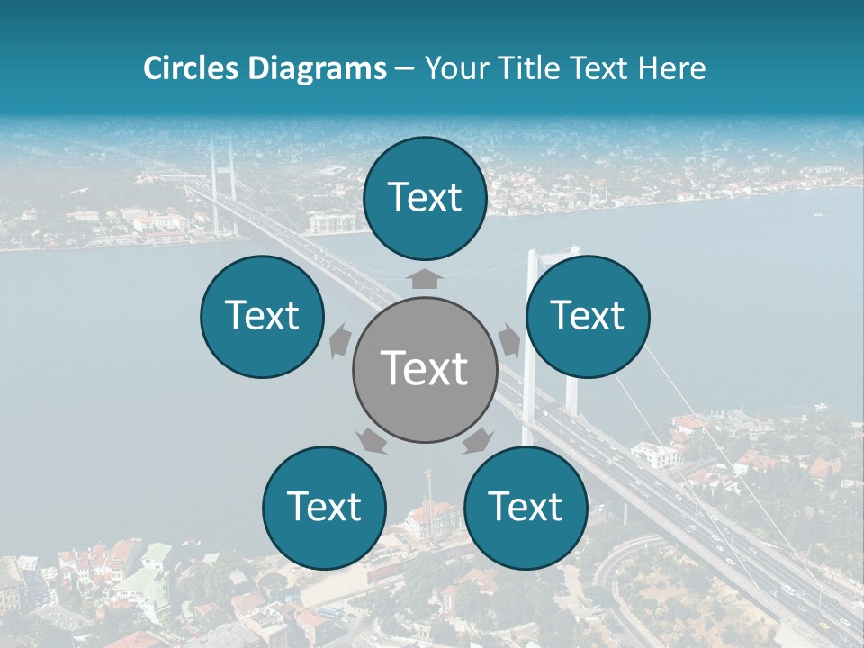 Blue Shine Enormous PowerPoint Template