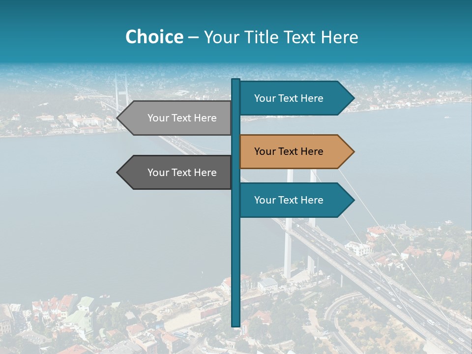 Blue Shine Enormous PowerPoint Template