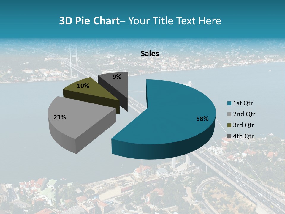 Blue Shine Enormous PowerPoint Template
