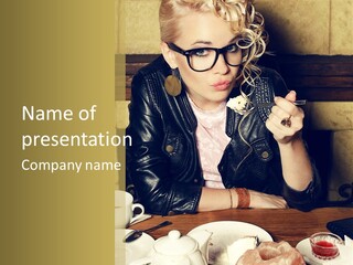 Coffee Hipster Style PowerPoint Template