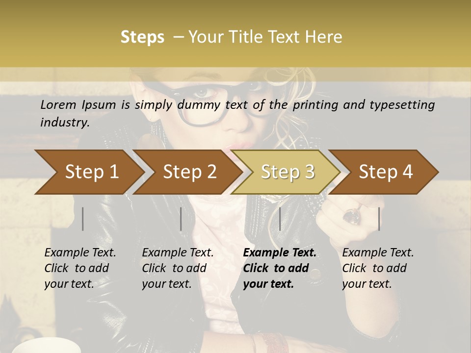 Coffee Hipster Style PowerPoint Template