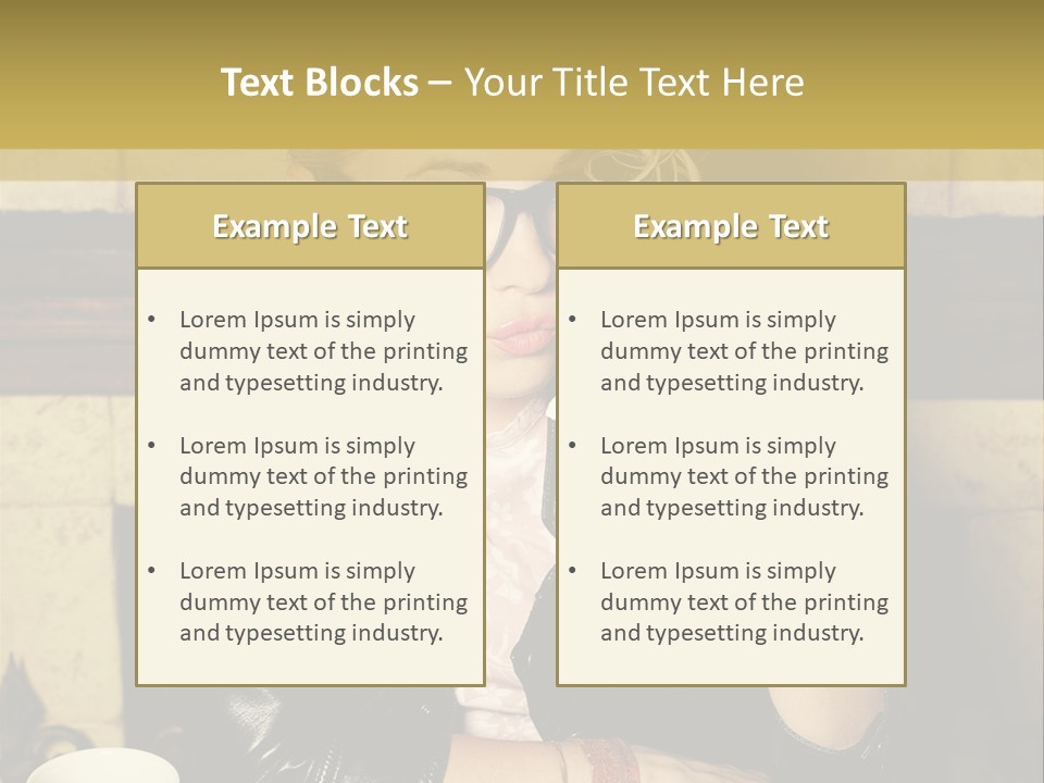 Coffee Hipster Style PowerPoint Template