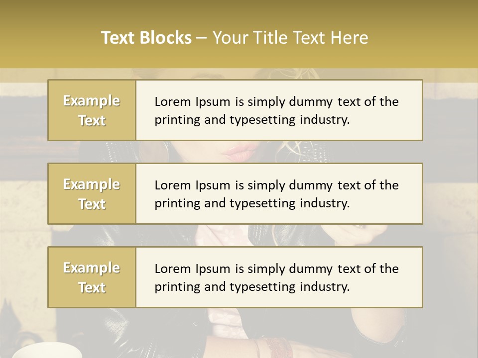 Coffee Hipster Style PowerPoint Template