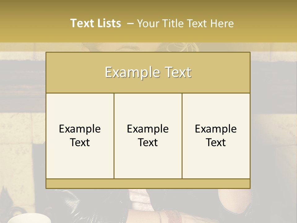 Coffee Hipster Style PowerPoint Template