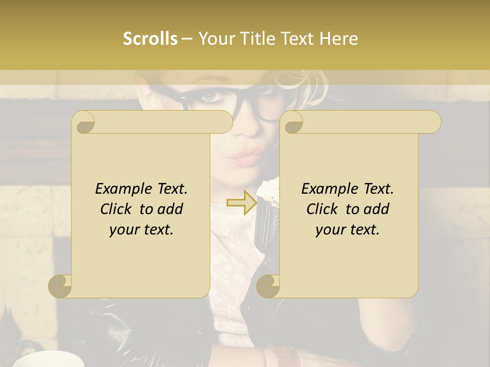 Coffee Hipster Style PowerPoint Template