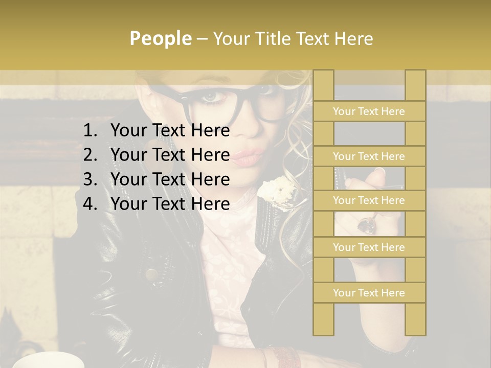 Coffee Hipster Style PowerPoint Template