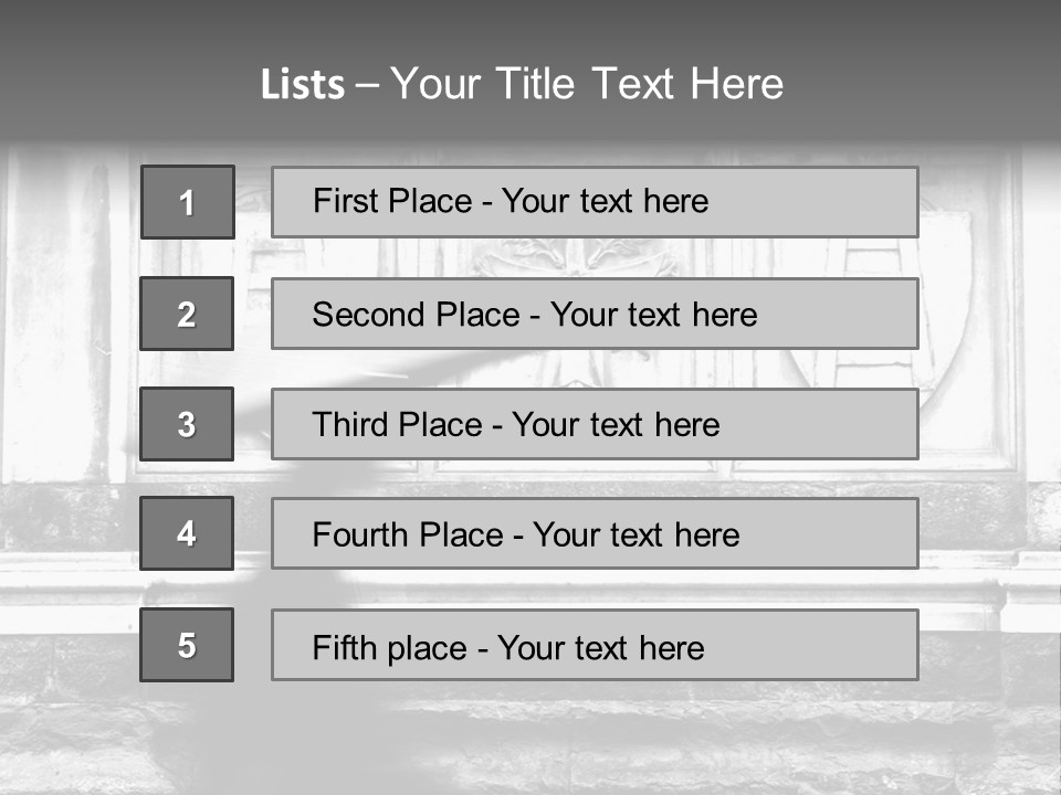 Stroll Church Blur PowerPoint Template