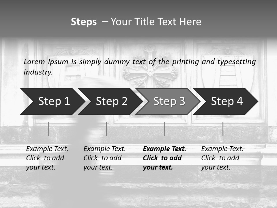 Stroll Church Blur PowerPoint Template