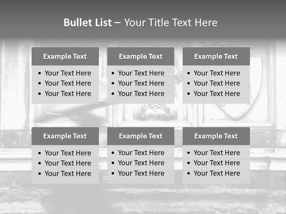 Stroll Church Blur PowerPoint Template