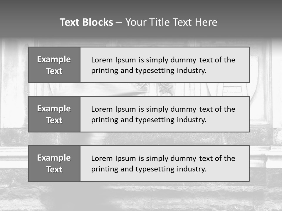 Stroll Church Blur PowerPoint Template