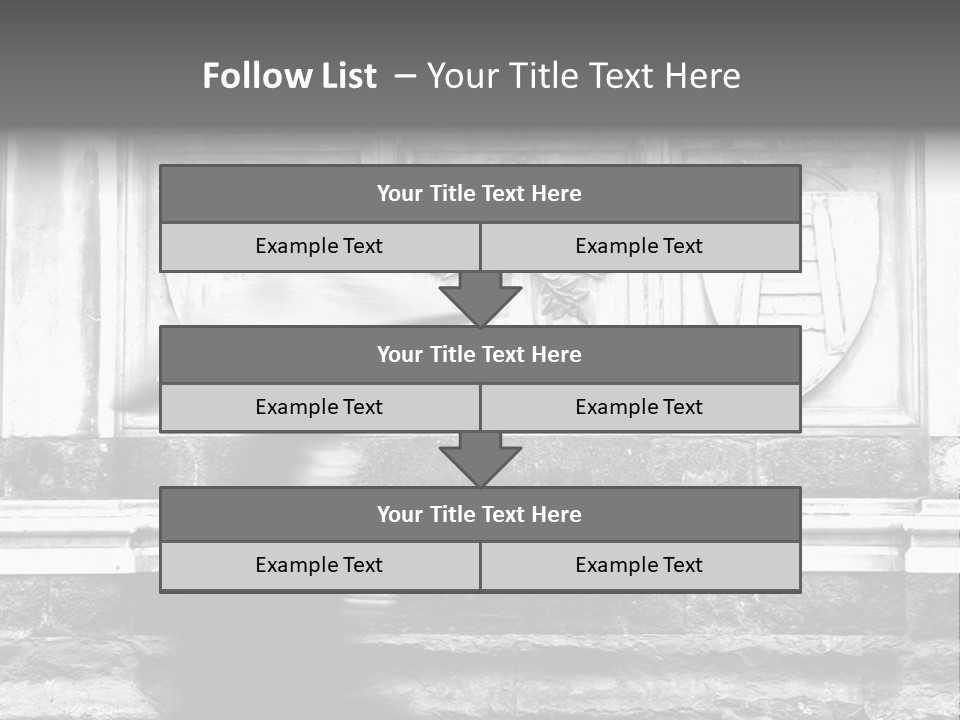 Stroll Church Blur PowerPoint Template