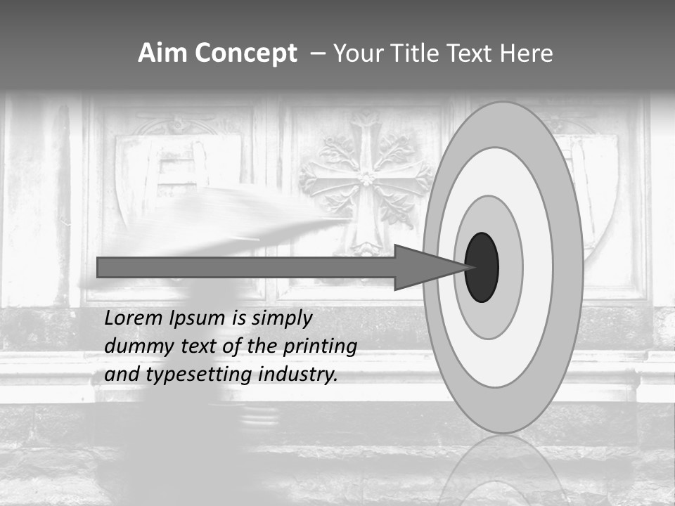 Stroll Church Blur PowerPoint Template