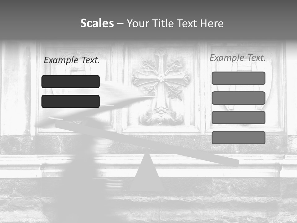 Stroll Church Blur PowerPoint Template