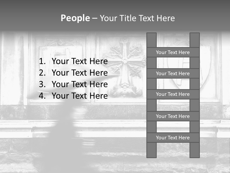 Stroll Church Blur PowerPoint Template