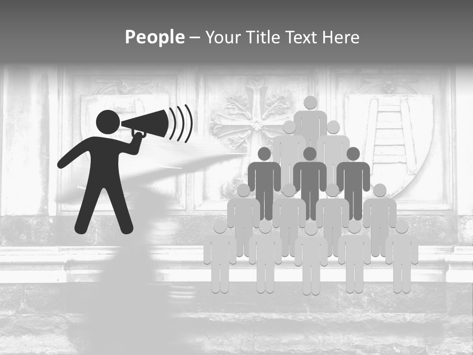 Stroll Church Blur PowerPoint Template