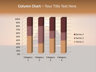 Botanic Orange Silhouette PowerPoint Template