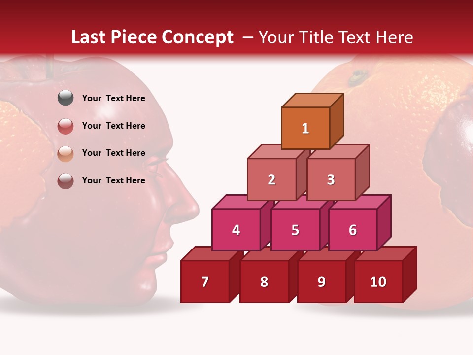 Human Head Meeting Connected PowerPoint Template