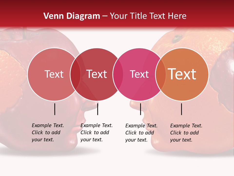 Human Head Meeting Connected PowerPoint Template