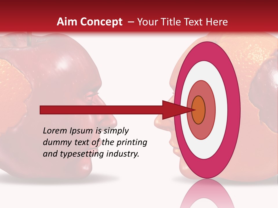 Human Head Meeting Connected PowerPoint Template