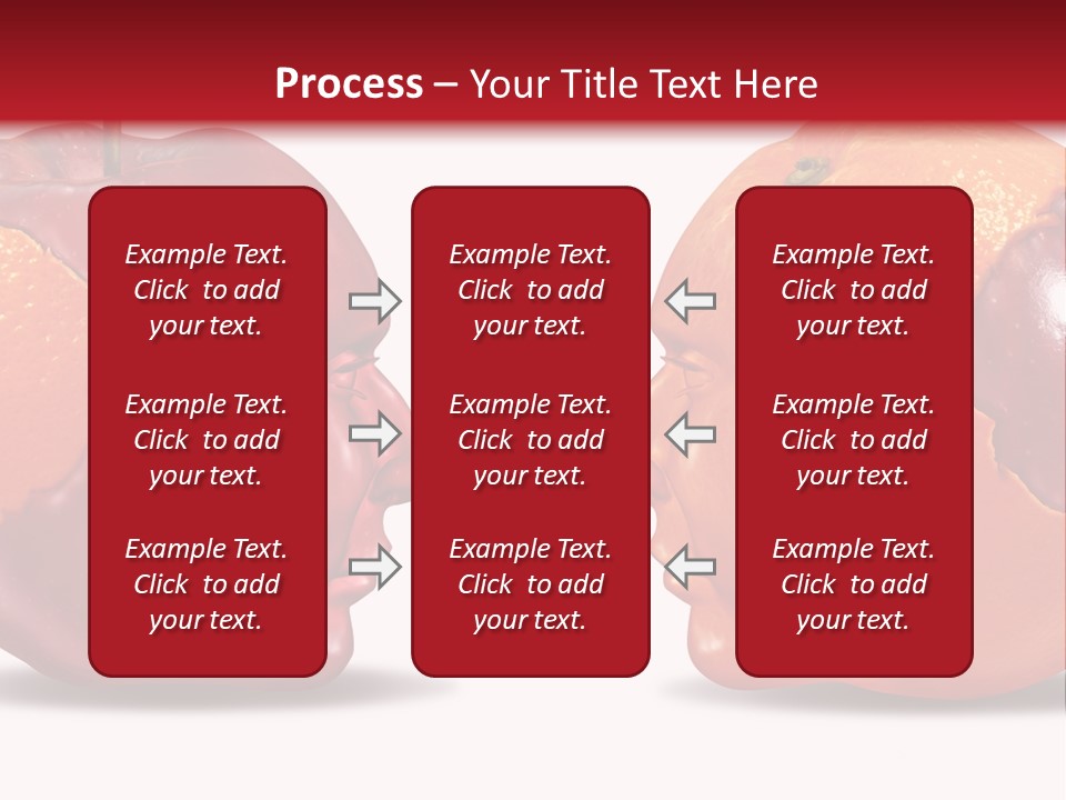 Human Head Meeting Connected PowerPoint Template