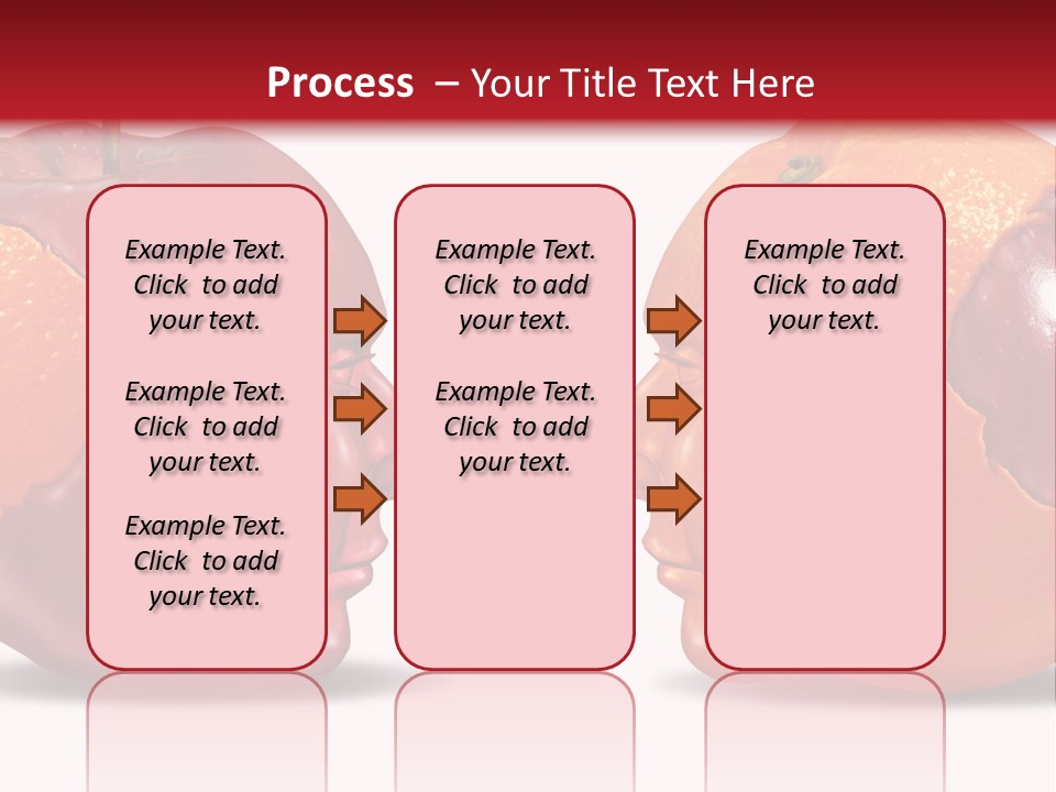Human Head Meeting Connected PowerPoint Template