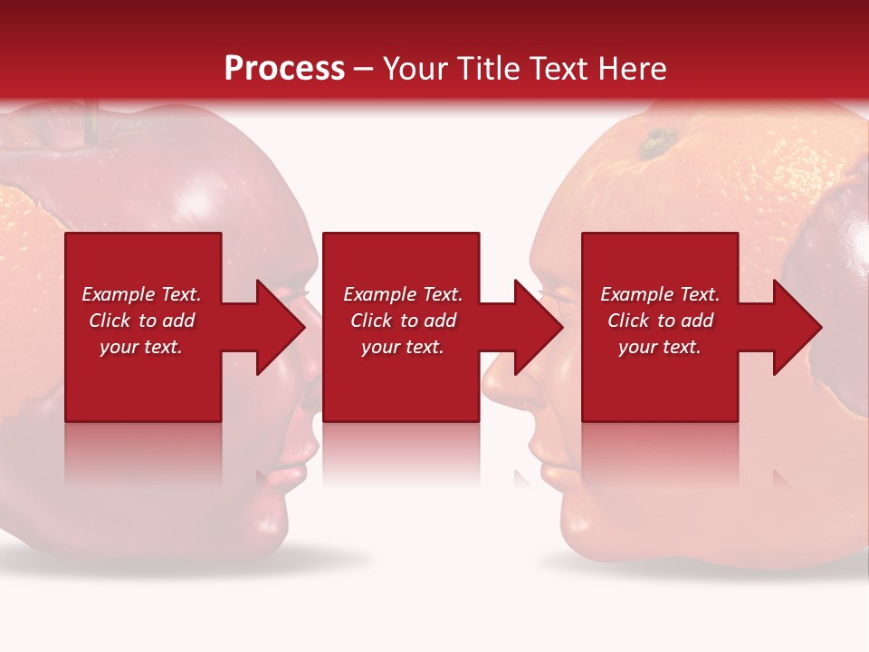 Human Head Meeting Connected PowerPoint Template