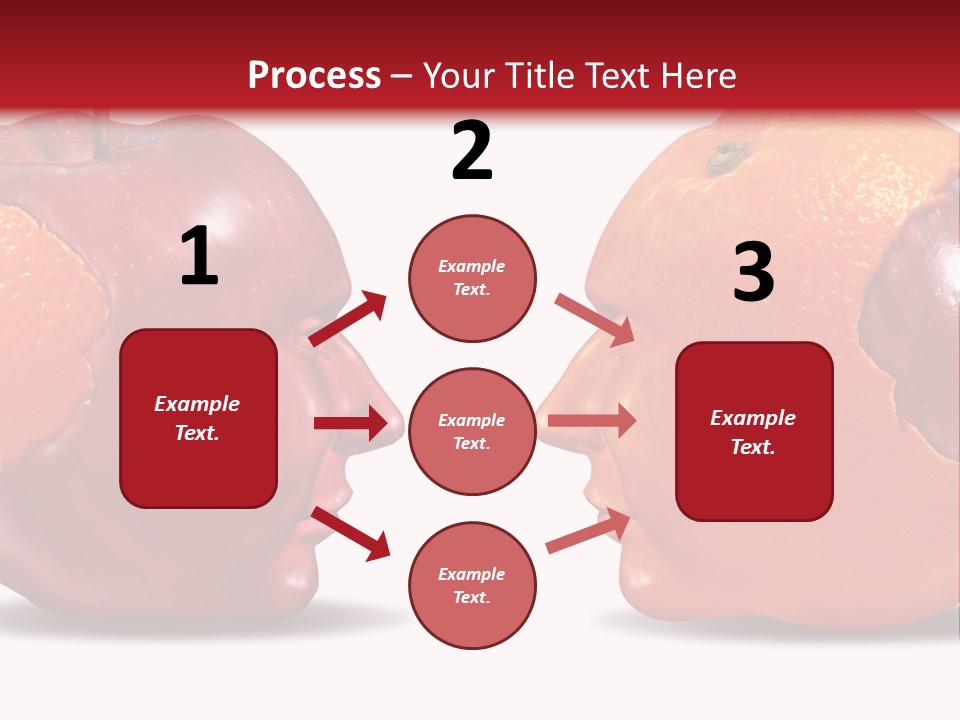 Human Head Meeting Connected PowerPoint Template