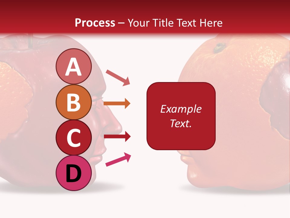 Human Head Meeting Connected PowerPoint Template