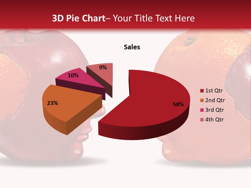 Human Head Meeting Connected PowerPoint Template