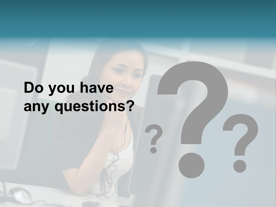 Desktop College Monitor PowerPoint Template