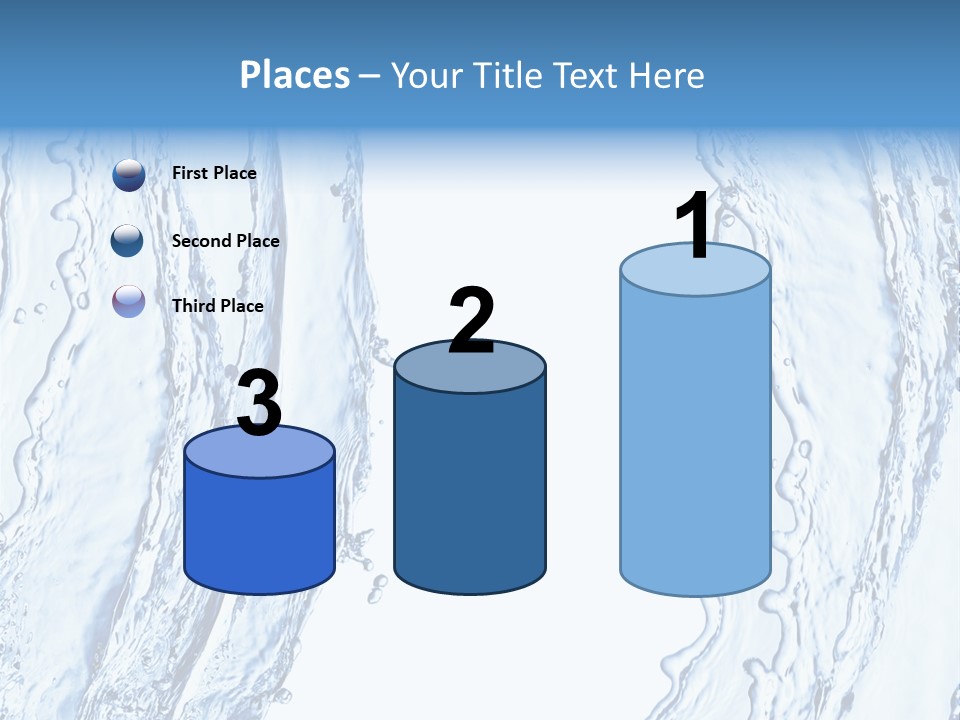 Fluid Nature Wash PowerPoint Template