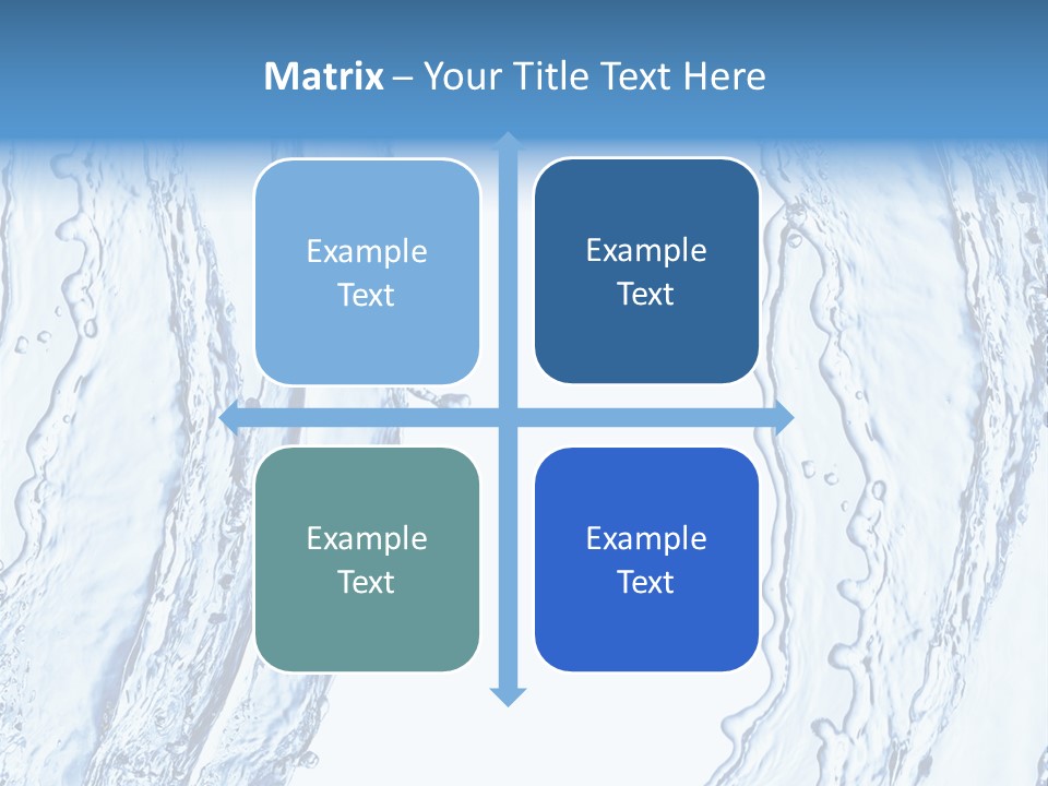 Fluid Nature Wash PowerPoint Template