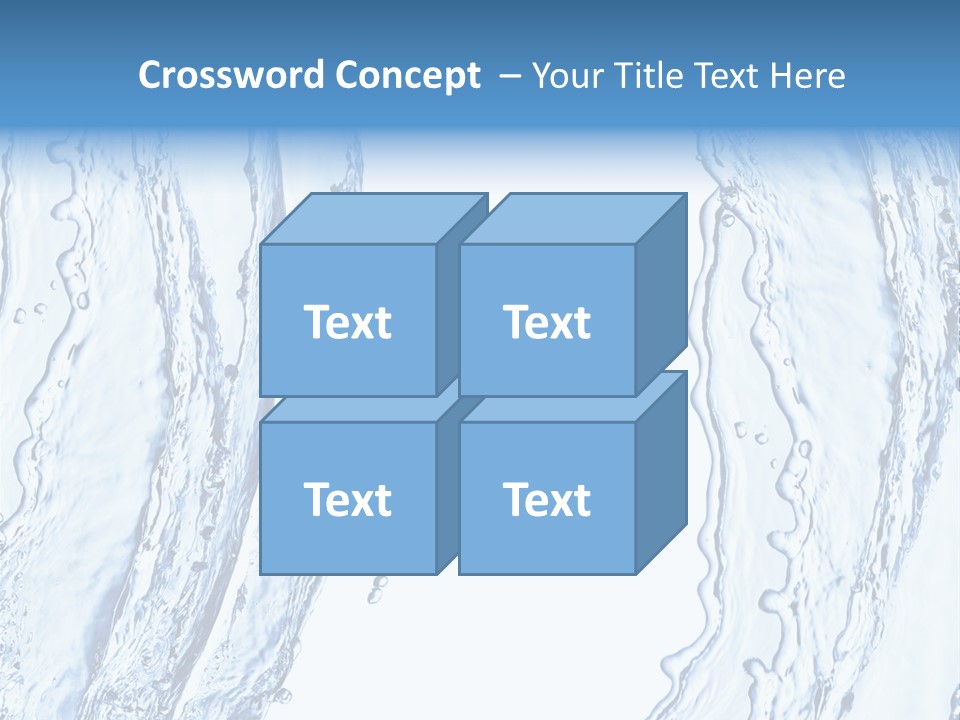 Fluid Nature Wash PowerPoint Template