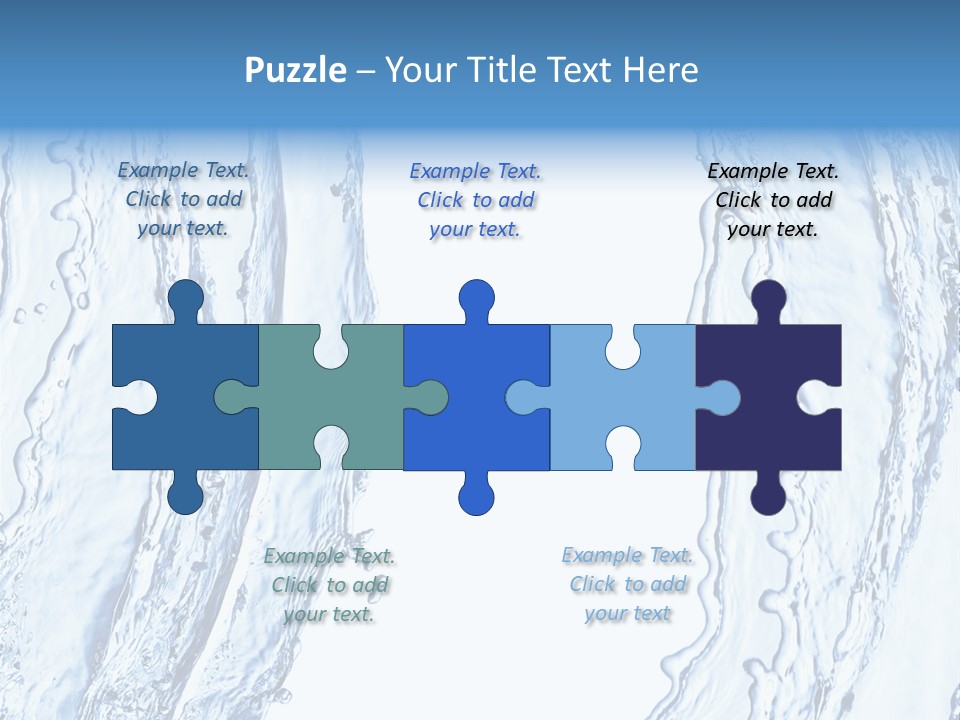 Fluid Nature Wash PowerPoint Template