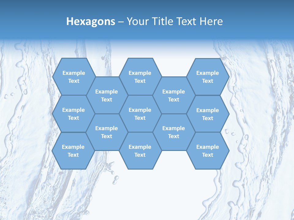 Fluid Nature Wash PowerPoint Template