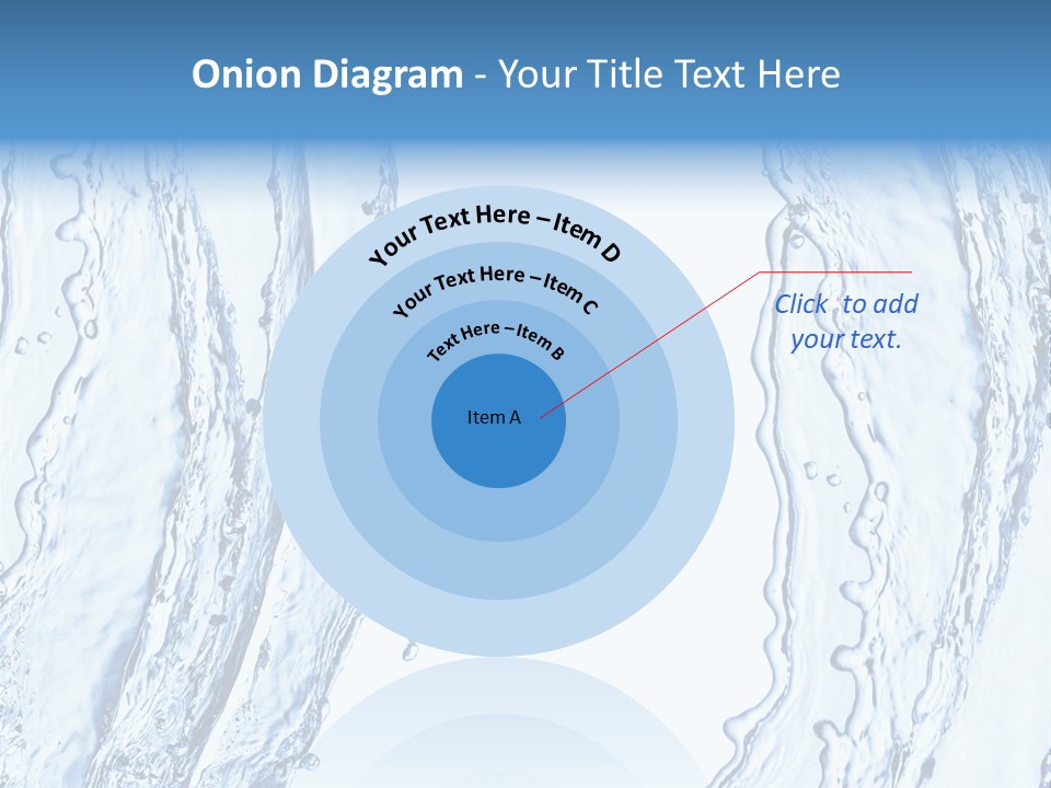 Fluid Nature Wash PowerPoint Template