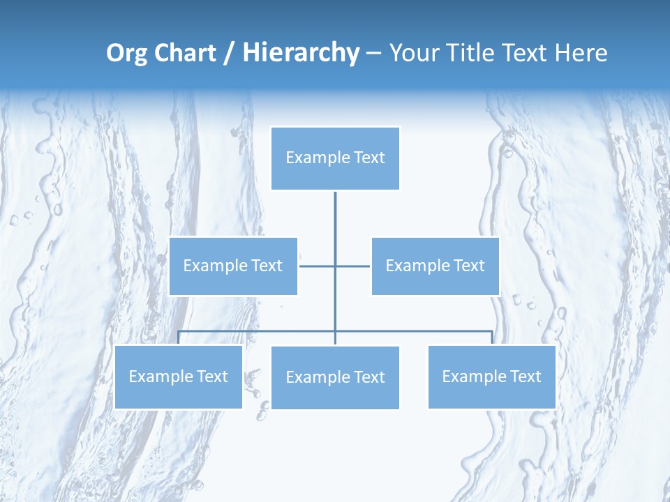 Fluid Nature Wash PowerPoint Template