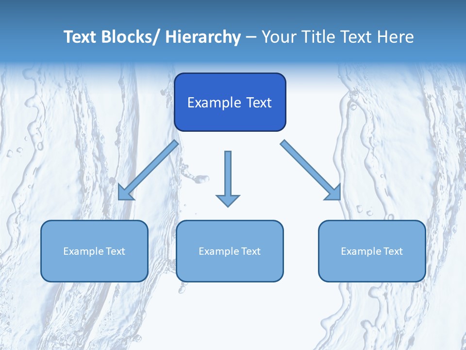 Fluid Nature Wash PowerPoint Template