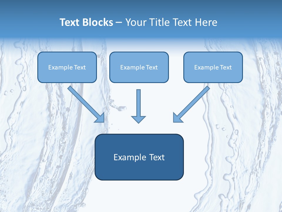 Fluid Nature Wash PowerPoint Template