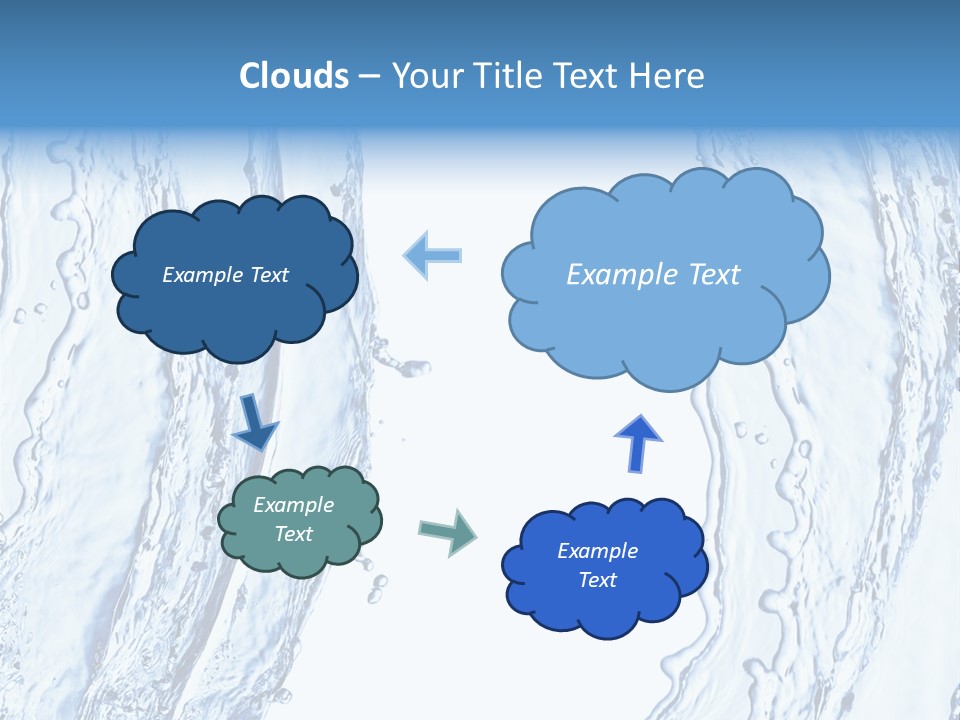 Fluid Nature Wash PowerPoint Template
