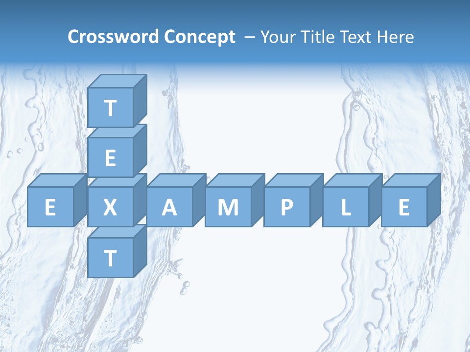 Fluid Nature Wash PowerPoint Template