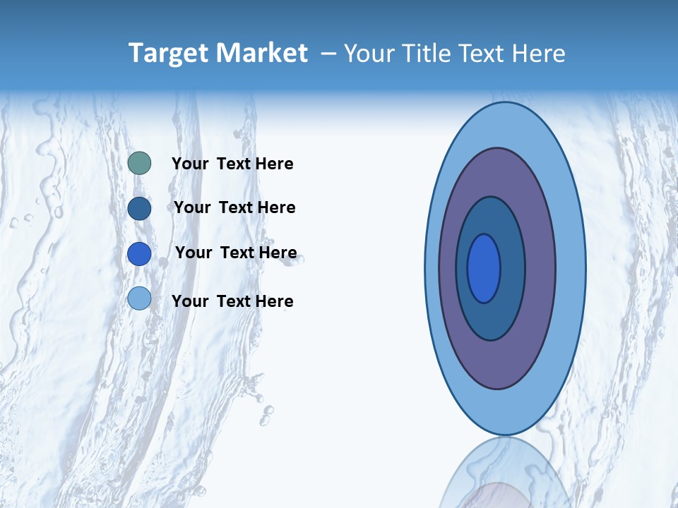 Fluid Nature Wash PowerPoint Template