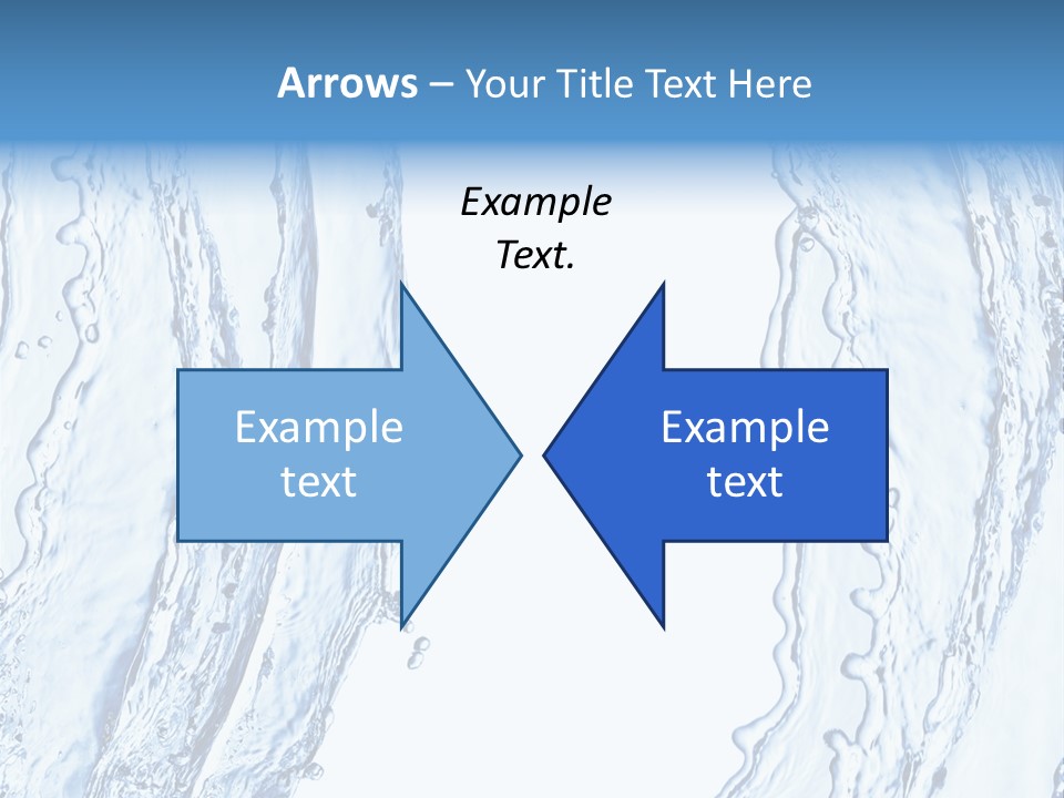 Fluid Nature Wash PowerPoint Template