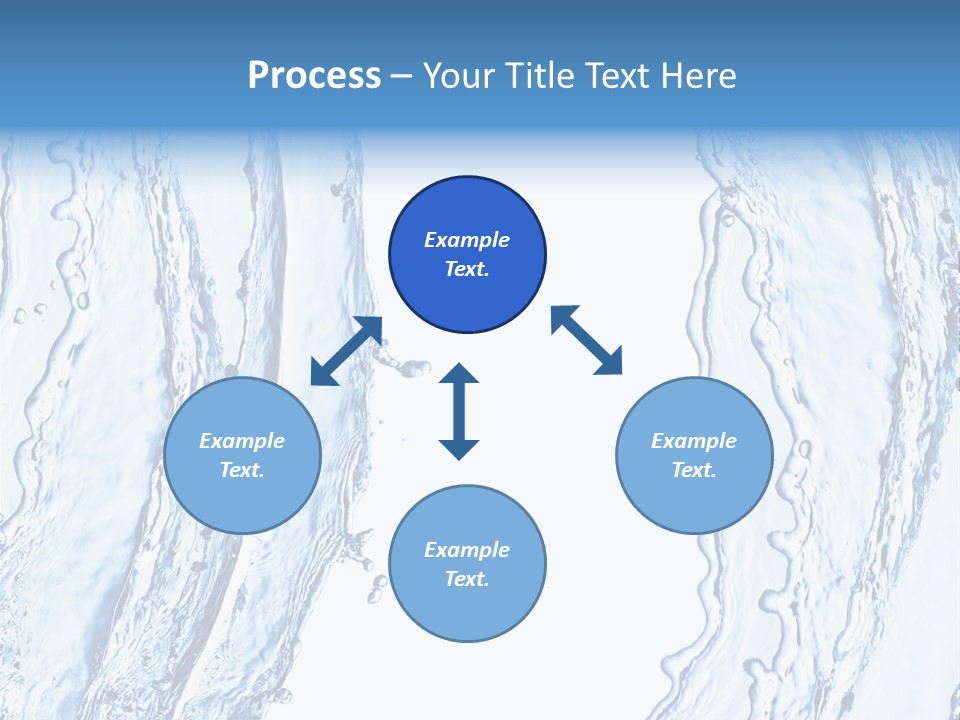Fluid Nature Wash PowerPoint Template